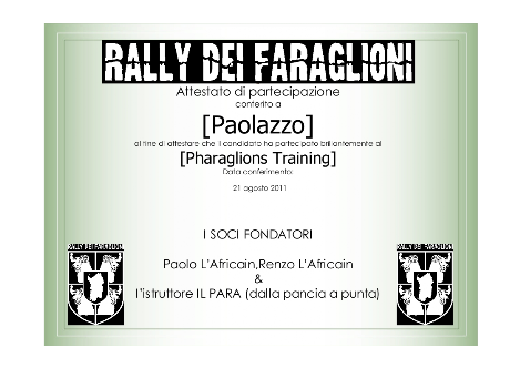 Paolazzo - Rally dei Faraglioni Paolazzo - Pharaglions