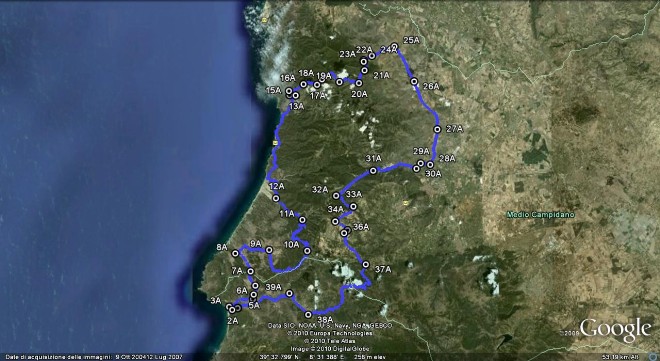 Etape 1 - Rally dei Faraglioni Etape 1 - Pharaglions